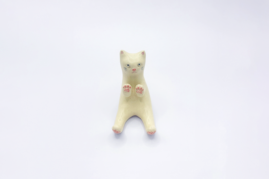 猫のスマホスタンド(全身)