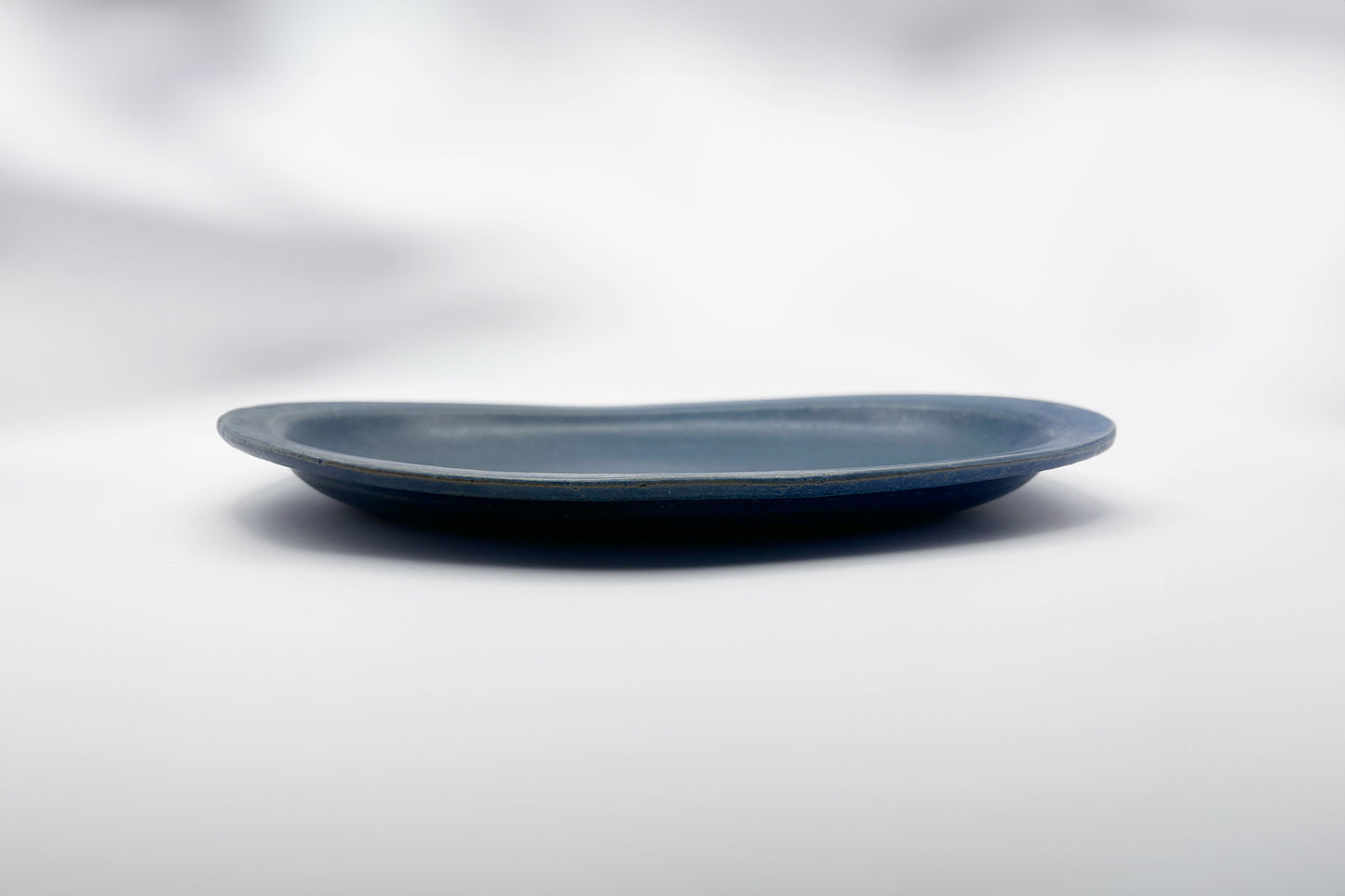 オーバル皿 青